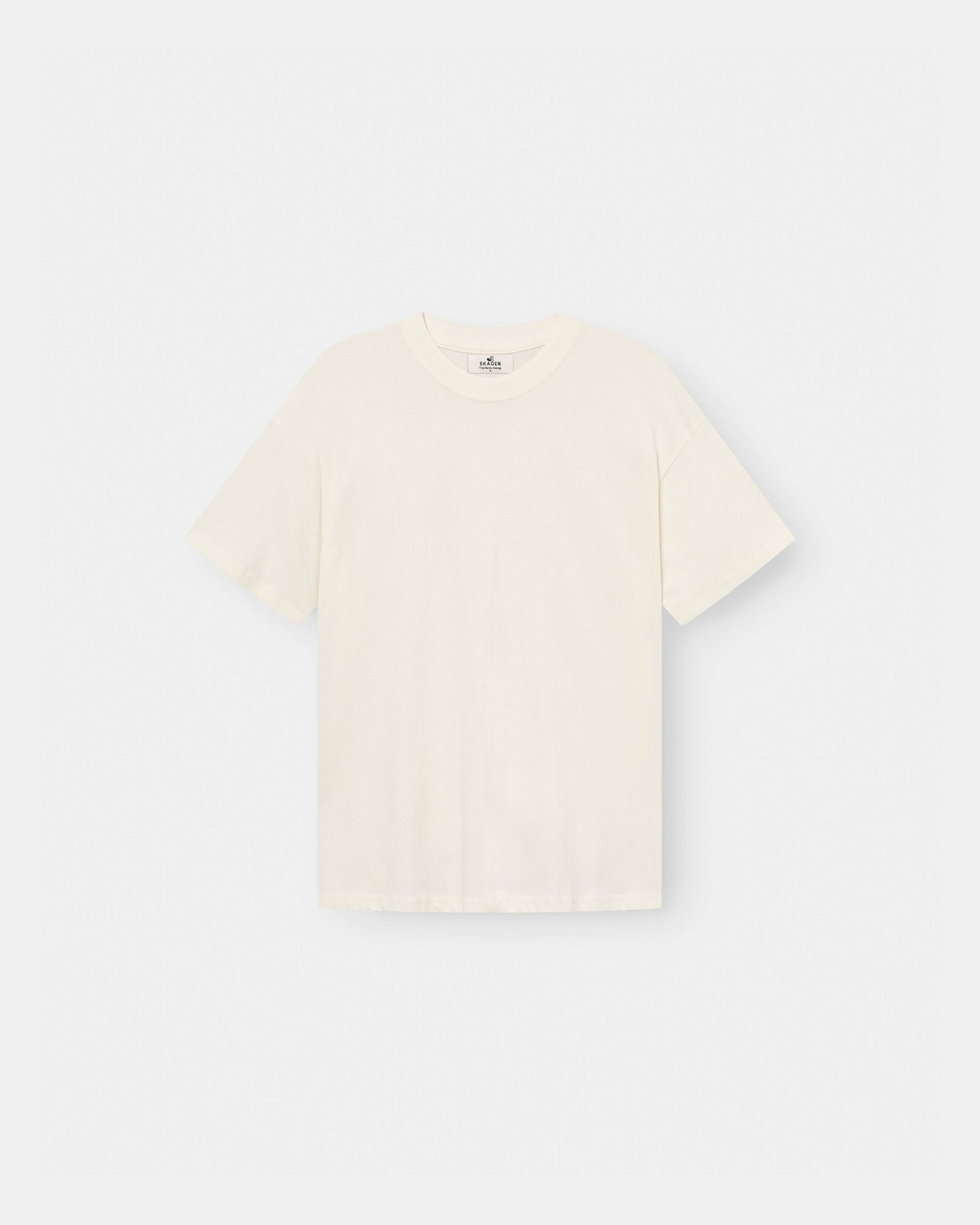 Blank T-shirt Off White | Skagen - clothing.dk